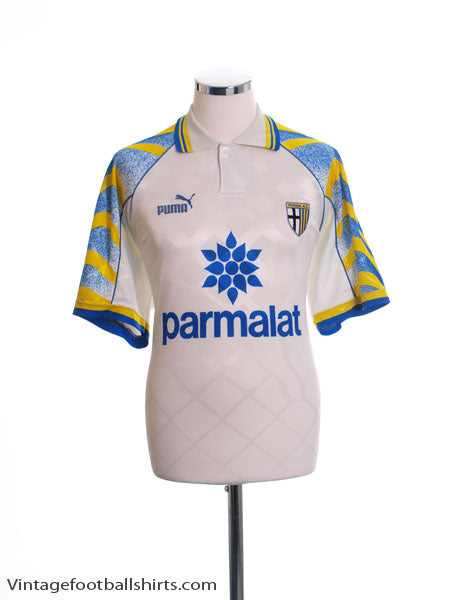 1995-97 Parma Home Shirt S Football Shirt