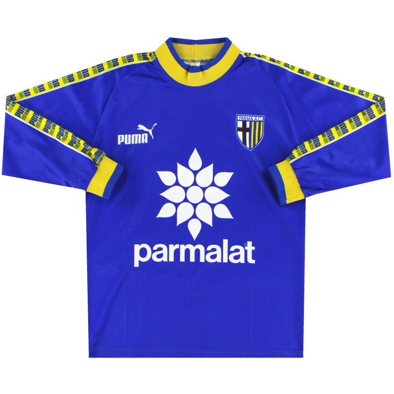 1995-97 Parma Puma Player Issue Training Shirt L/S XS | Vintage