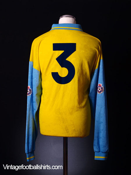 1995-97 West Brom Match Worn Away Shirt #No3 L/S  XL Football Shirt