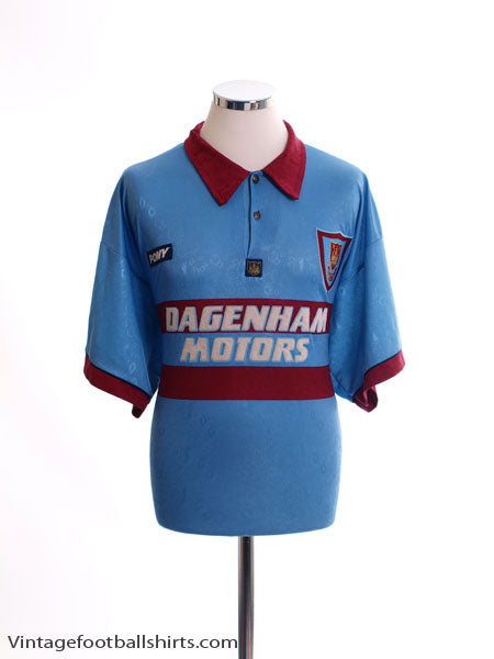 1995-97 West Ham Away Shirt XL | Vintage Football Shirts