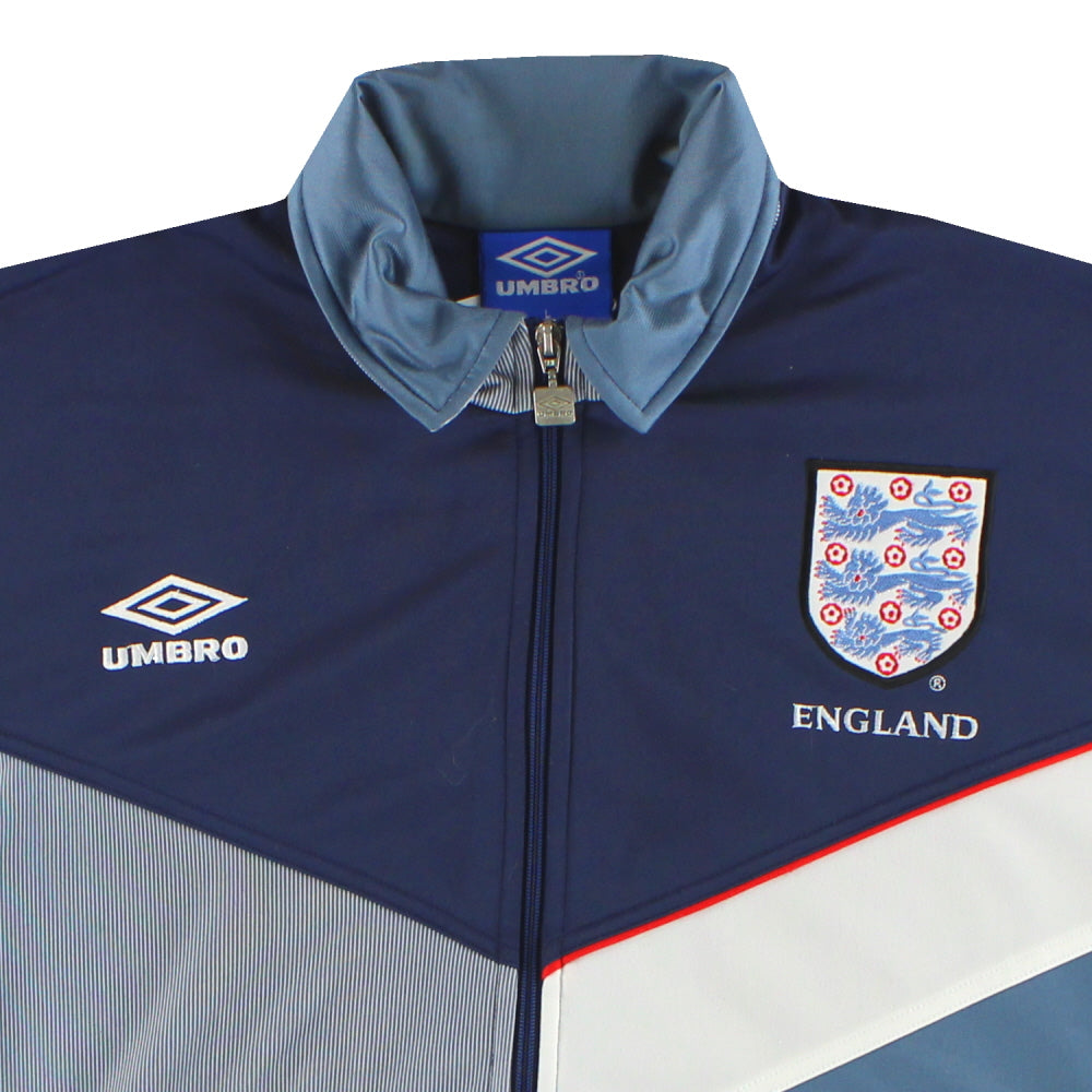 1995-97 England Umbro Track Jacket L | Vintage Football Shirts