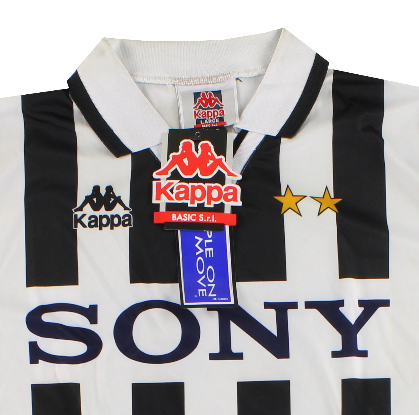 1995-97 Juventus Kappa Basic Home Shirt L/S *w/tags* 950211CJUV