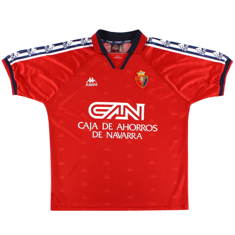 1995-98 Osasuna Home Shirt XL Football Shirt