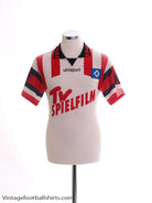 1995 Hamburg Home Shirt S Football Shirt