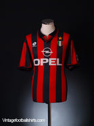 1996-97 AC Milan Home Shirt XL Football Shirt