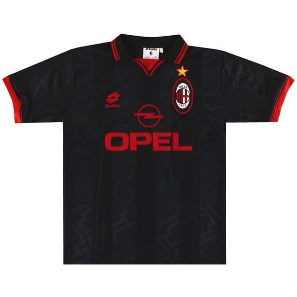 1996-97 AC Milan Lotto Third Shirt XL | Vintage Football Shirts