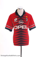 1996-97 AC Milan Lotto Training Shirt M Training Shirt