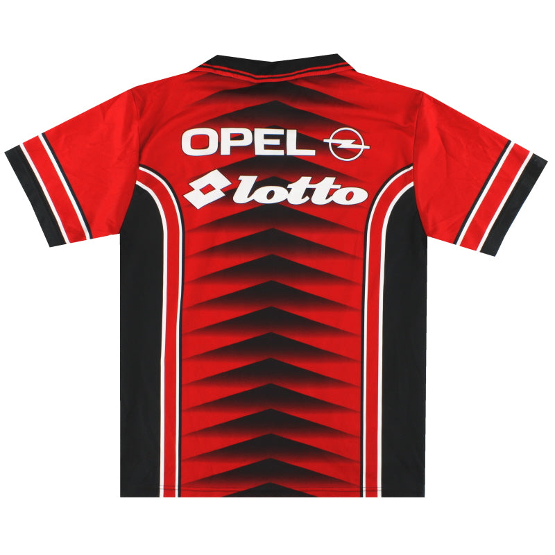 1996-97 AC Milan Lotto Training Shirt L | Vintage Football Shirts