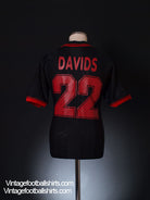 1996-97 AC Milan Third Shirt Davids #22 M Football Shirt