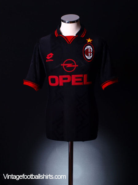 1996-97 AC Milan Third Shirt M | Vintage Football Shirts