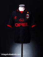 1996-97 AC Milan Third Shirt XL Football Shirt