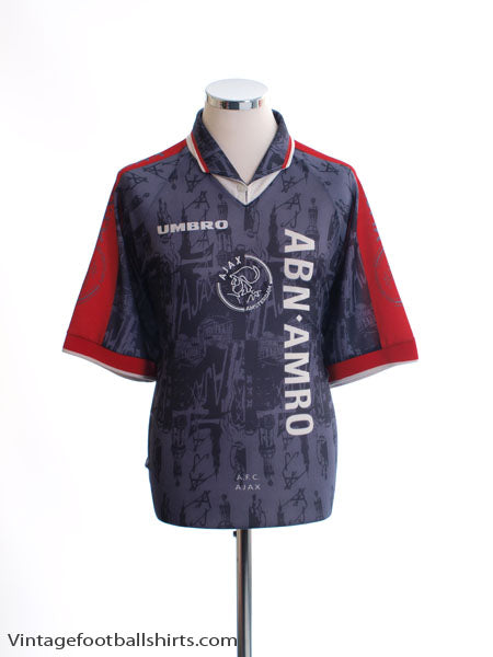 1996-97 Ajax Away Shirt XL | Vintage Football Shirts