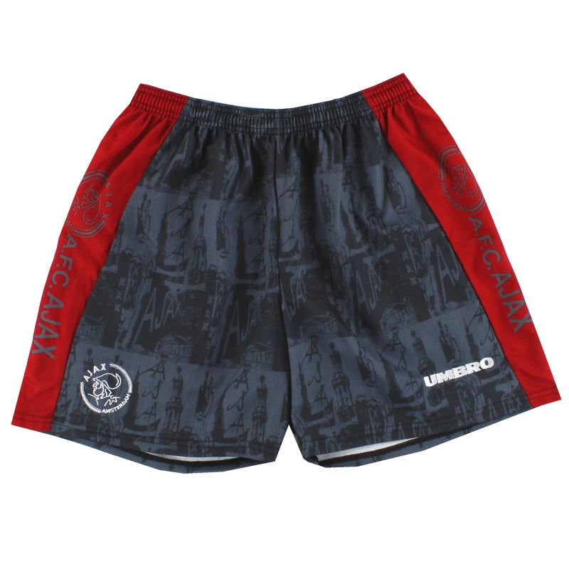 1996-97 Ajax Umbro Away Shorts L Football Shorts