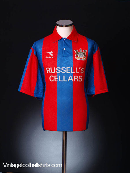 1996-97 Ards Home Shirt L Football Shirt
