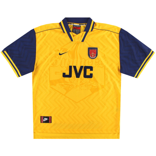 ユ*カ様 Arsenal アーセナル 1996-97 アウェイ ユニフォーム ヴ 1996-97 Arsenal Nike Away Shirt M | Vintage Football Shirts