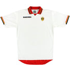 1996-97 Belgium Diadora Away Shirt L Football Shirt