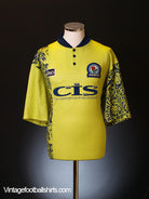1996-97 Blackburn Away Shirt Y Football Shirt