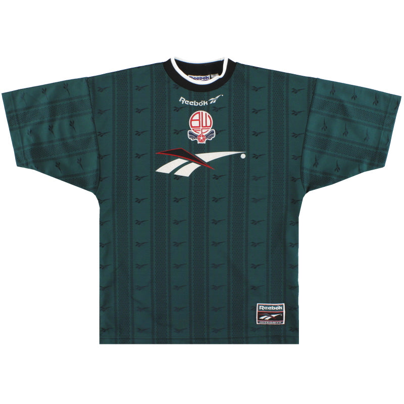 1996-97 Bolton Reebok Training Shirt Y Training Shirt