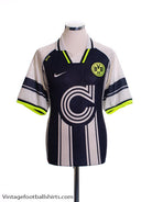 1996-97 Borussia Dortmund Champions League Away Shirt L Football Shirt