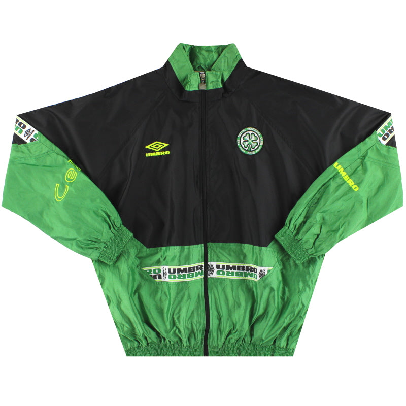 1996-97 Celtic Umbro Track Jacket *As New* L Jacket