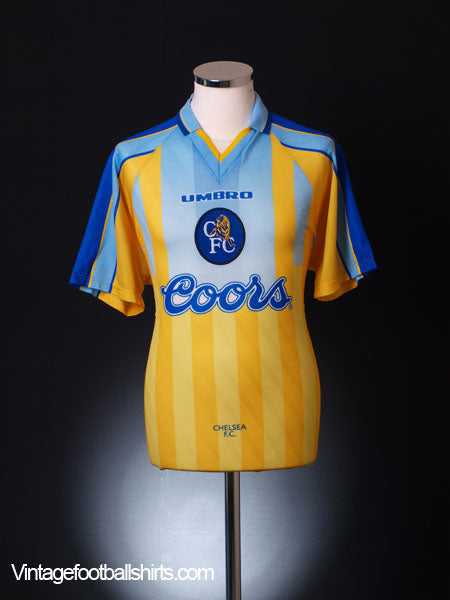 1996-97 Chelsea Away Shirt Y Football Shirt
