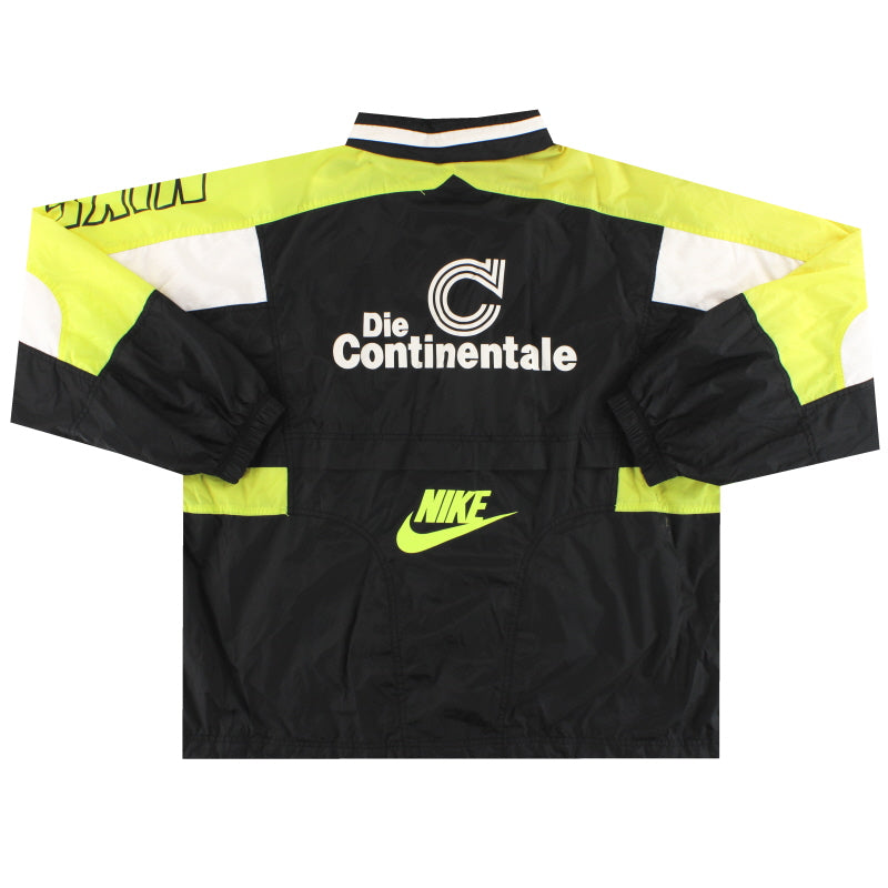 1996-97 Borussia Dortmund Nike Hooded Rain Jacket *Mint* XL