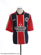 1996-97 Eintracht Frankfurt Home Shirt *Mint* L Football Shirt