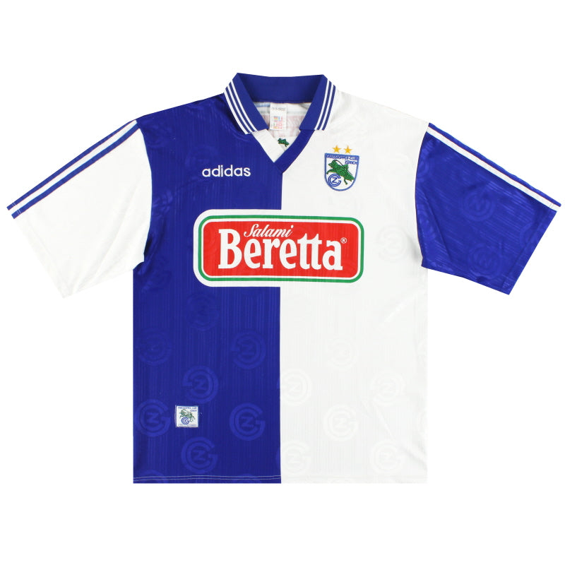 1996-97 Grasshoppers adidas Home Shirt L Football Shirt