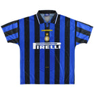 1996-97 inter Milan Umbro Home Shirt XL Football Shirt