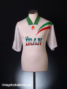 1996-97 Iran Home Shirt L Football Shirt