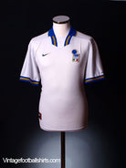 1996-97 Italy Away Shirt M Football Shirt