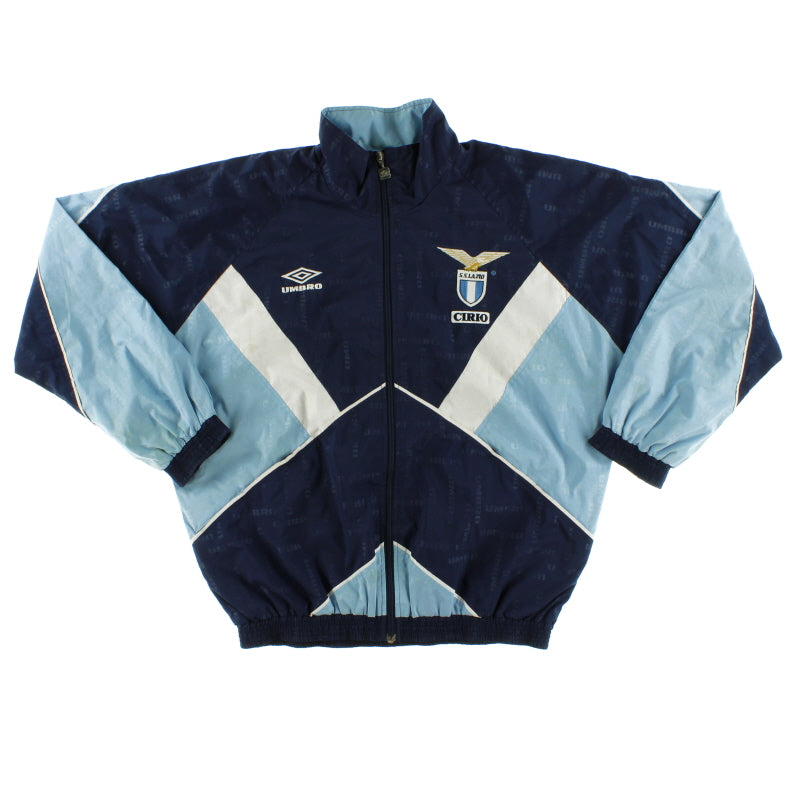 1996-97 Lazio Umbro Track Jacket L Jacket
