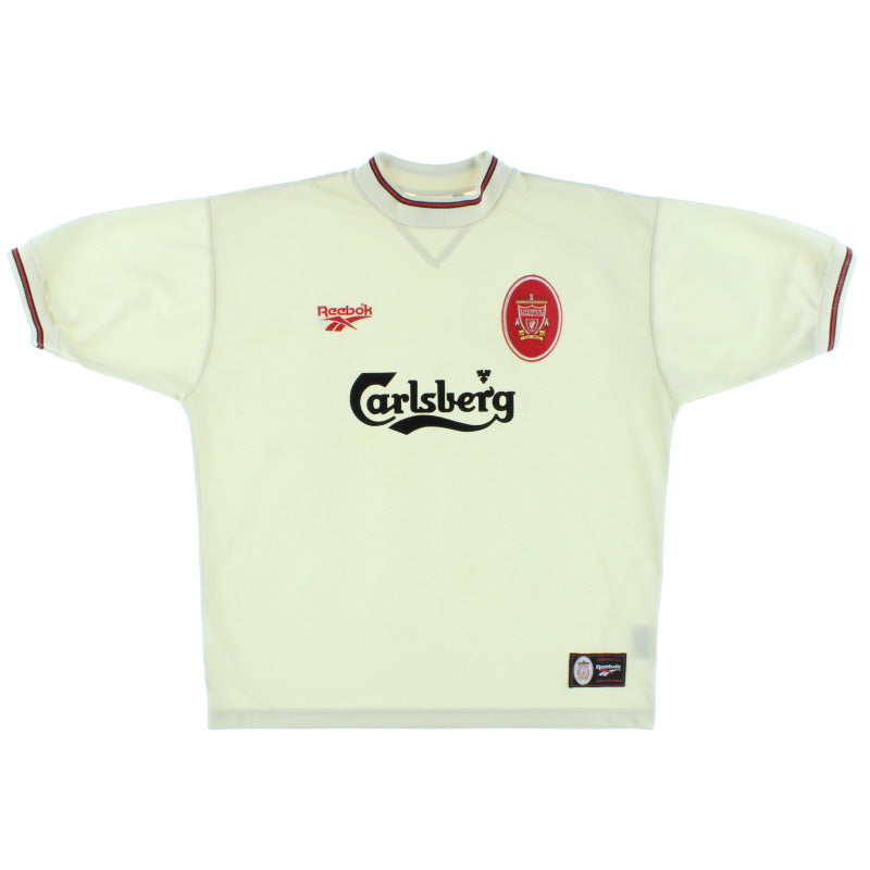 1996-97 Liverpool Away Shirt XL Football Shirt