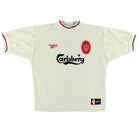 1996-97 Liverpool Reebok Away Shirt *Mint* M Football Shirt