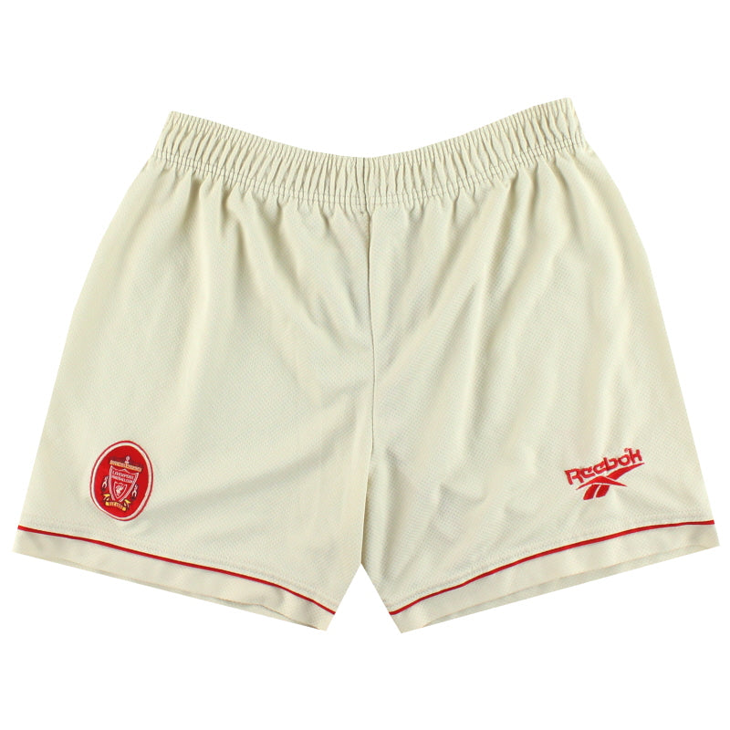 1996-97 Liverpool Reebok Away Shorts M Football Shorts