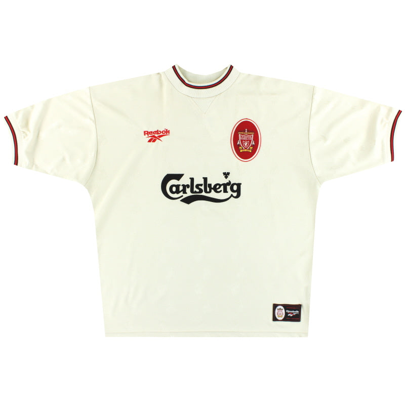 1996-97 Liverpool Reebok Away Shirt *Mint* M 961735 | Vintage