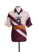 1996-97 Manchester City Away Shirt XL Football Shirt