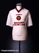 1996-97 Manchester United Away Shirt XL Football Shirt