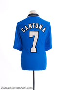1996-97 Manchester United Third Shirt Cantona #7 XL Football Shirt