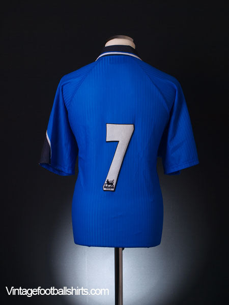 1996-97 Manchester United Umbro Third Shirt #7 XL Football Shirt