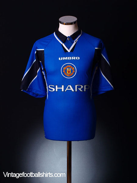 1996-97 Manchester United Third Shirt Solskjaer #20 M | Vintage