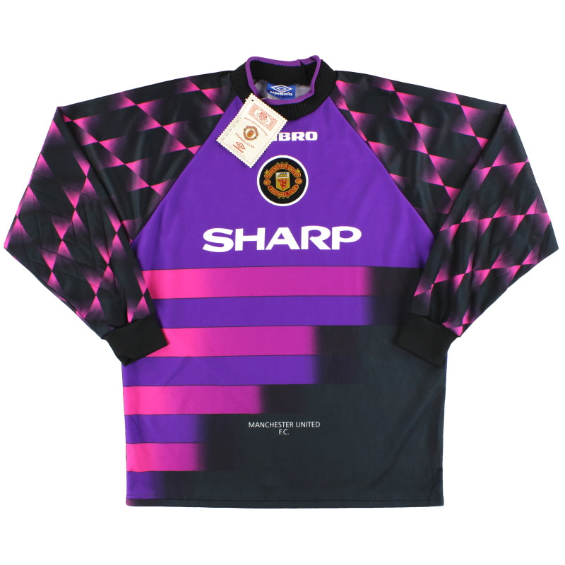 1996-97 Manchester United Umbro Goalkeeper Shirt *w/tags* L Football Shirt