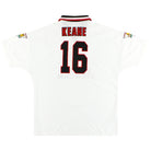 1996-97 Manchester United Umbro Away Shirt Keane #16 XL Football Shirt