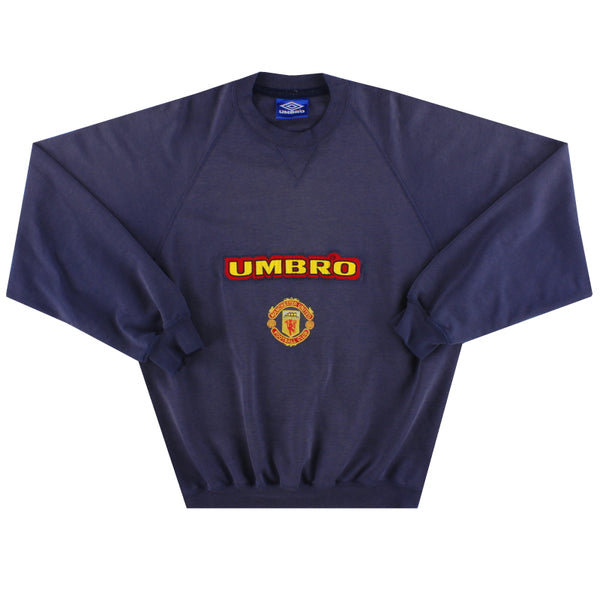 1996-97 Manchester United Umbro Sweatshirt M | Vintage Football Shirts