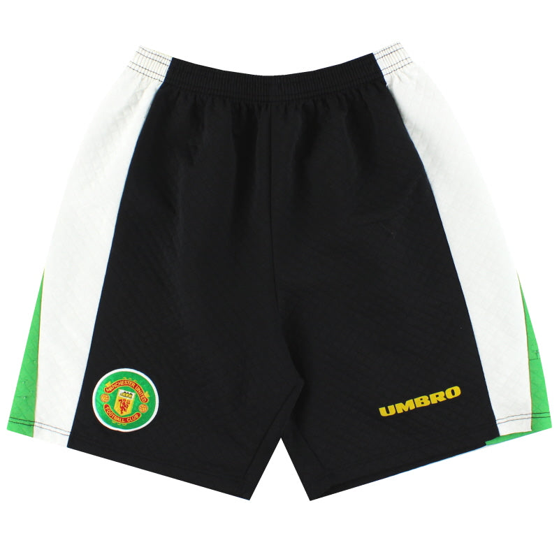 1996-97 Manchester United Umbro Goalkeeper Shorts  L Football Shirt