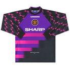 1996-97 Manchester United Umbro Goalkeeper Shirt L Football Shirt