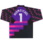 1996-97 Manchester United Umbro Goalkeeper Shirt Schmeichel #1 L Football Shirt