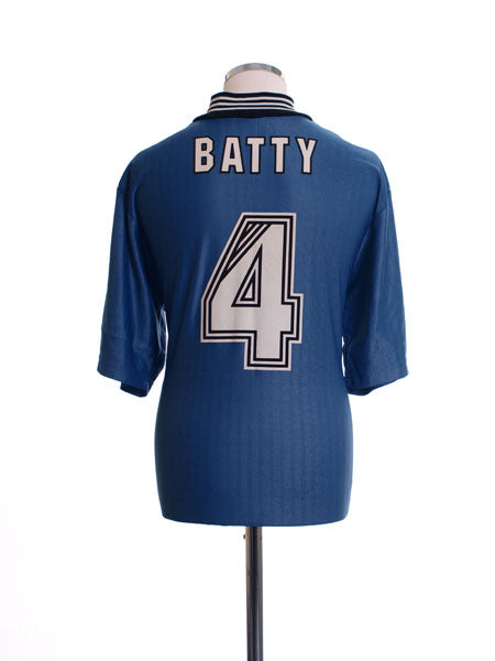 1996-97 Newcastle Away Shirt Batty #4 L Football Shirt