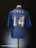 1996-97 Newcastle Away Shirt Ginola #14 M Football Shirt