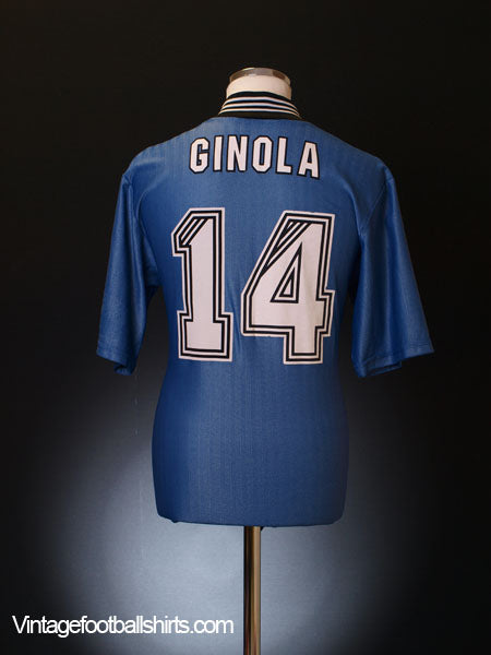 1996-97 Newcastle Away Shirt Ginola #14 M Football Shirt